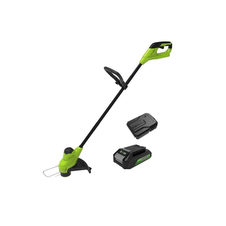 Orilladora Inal. Greenworks 24V + Carg y Bat.2.0 AH - 2131702-0