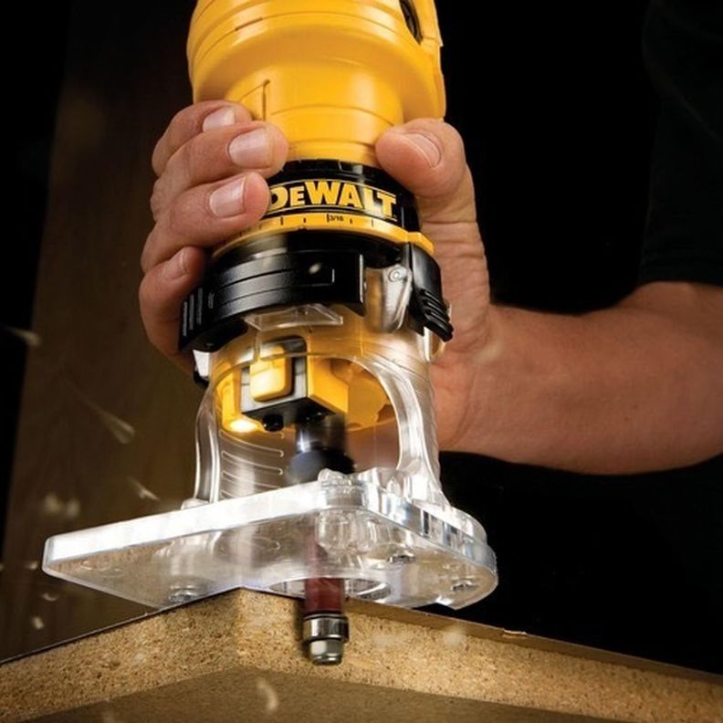 Rebajadora De Palma 450w Dewalt Dwe6000-b2-4