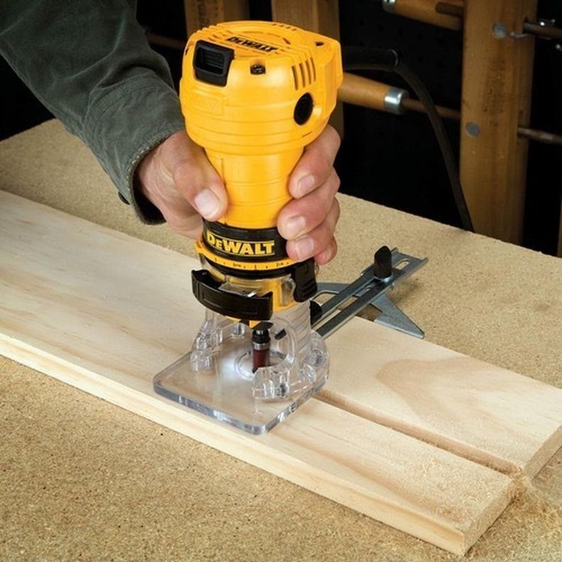 Rebajadora De Palma 450w Dewalt Dwe6000-b2-5