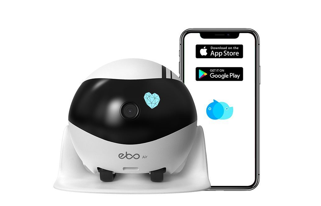 EBO AIR, robot cámara, compañero inteligente-0