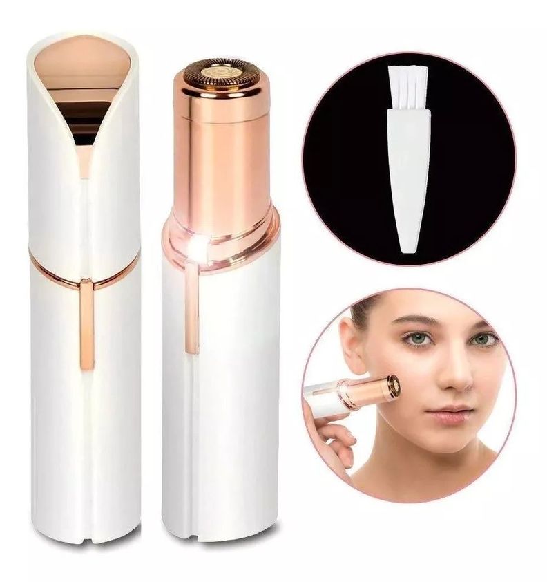 Depiladora de Vello facial Recargable para Mujer-0
