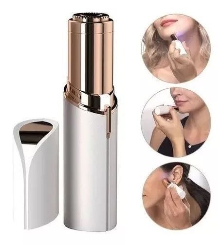 Depiladora de Vello facial Recargable para Mujer-1