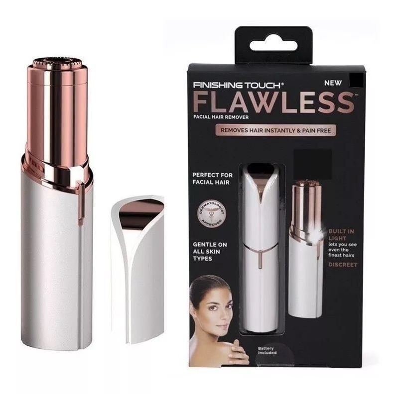 DEPILADORA FACIAL REMOVEDOR DE VELLO RECARGABLE USB-0