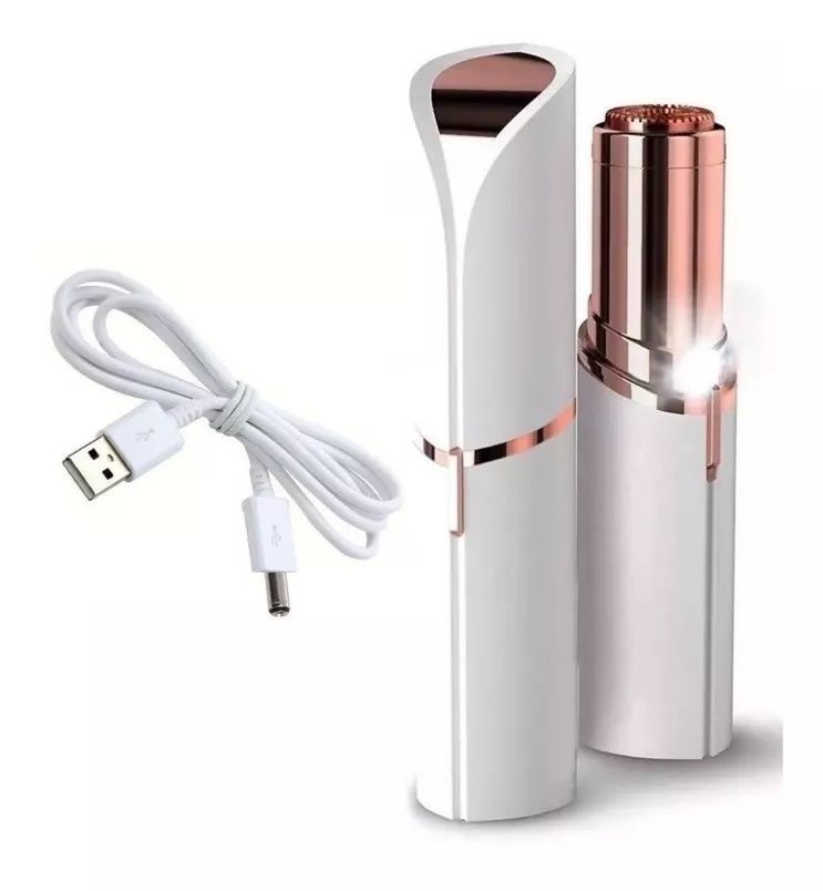 DEPILADORA FACIAL REMOVEDOR DE VELLO RECARGABLE USB-2