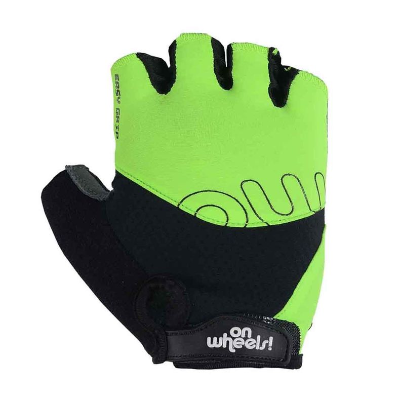 Guante Corto Para Ciclismo Onwheels Verde/negro-1
