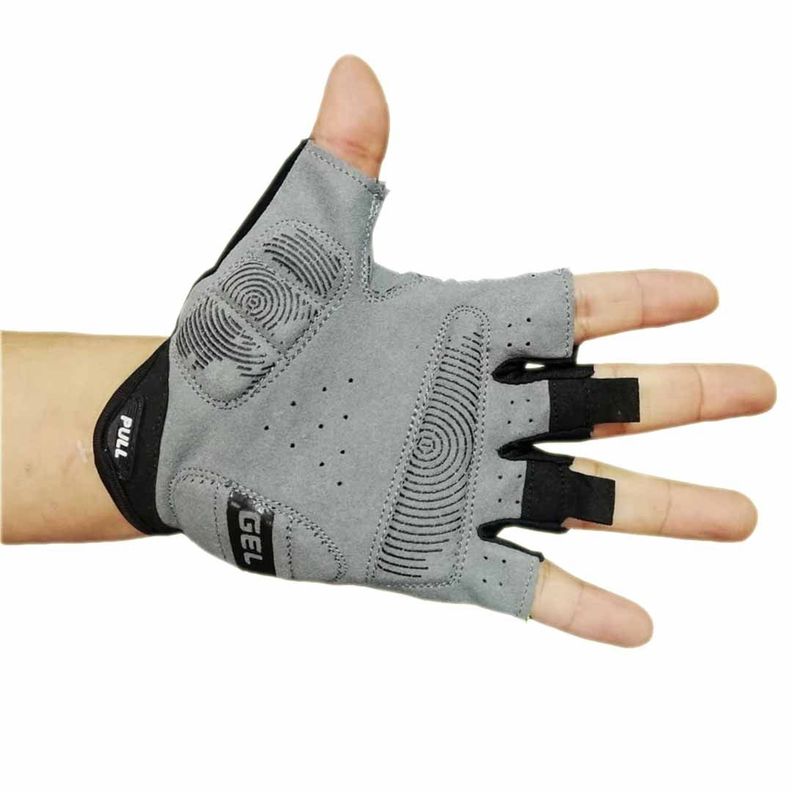 Guante Corto Para Ciclismo Onwheels Verde/negro-3