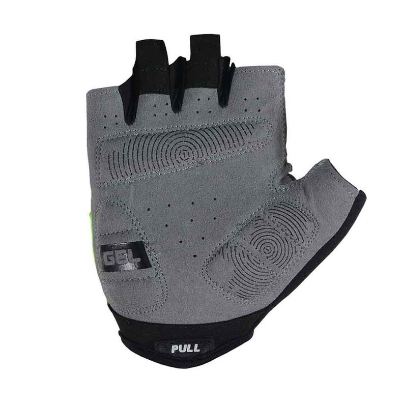 Guante Corto Para Ciclismo Onwheels Verde/negro-4