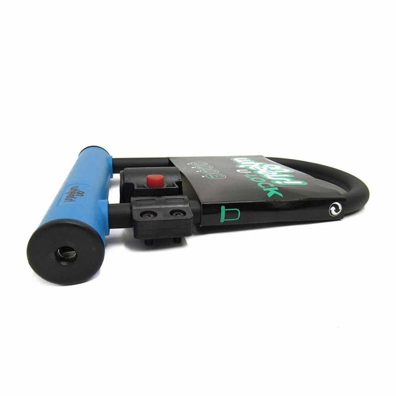 Candado U-lock Onwheels Corto Con Soporte - Azul-7