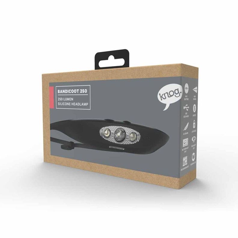 Linterna Frontal Bandicoot 250 Black-5