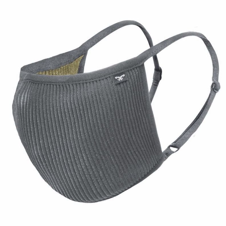 Máscara Filtrante Antimicrobiana Lavable Fu+ Copper- Gris L-1