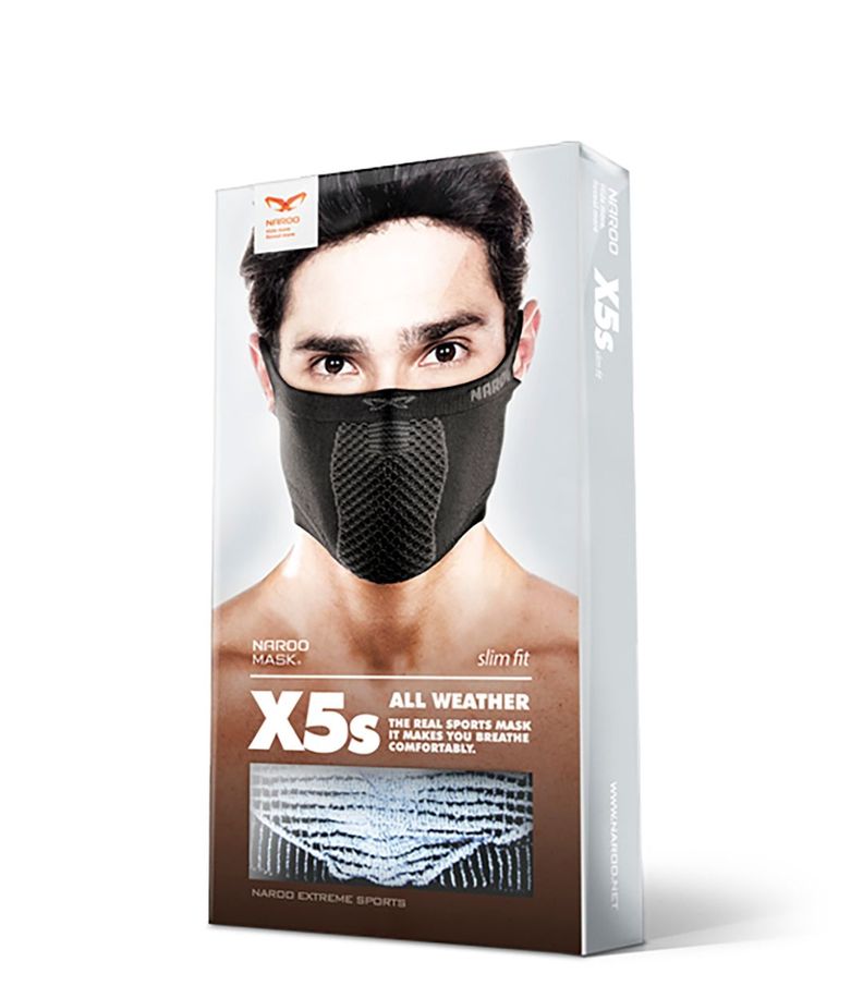 Mascara Deportiva Slim-fit Sin Cuello Reversible X5s -blanco-1