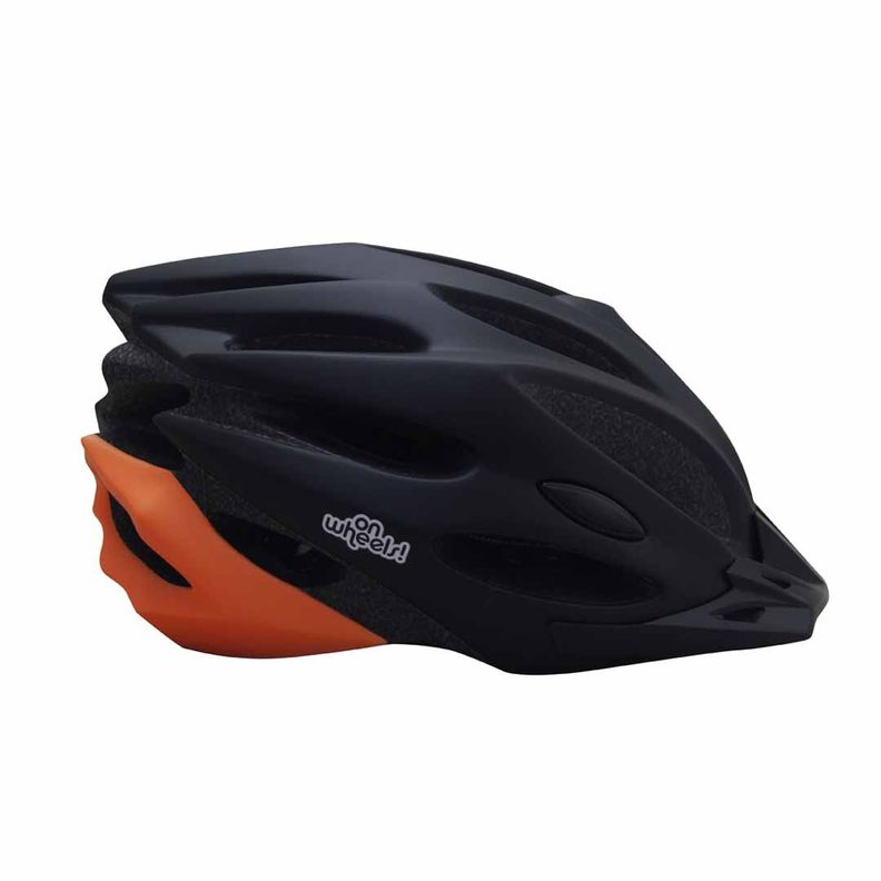 Casco Sport Onwheels Negro Naranjo-2