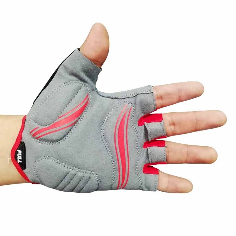 Guante Corto Onwheels Rojo/negro-4