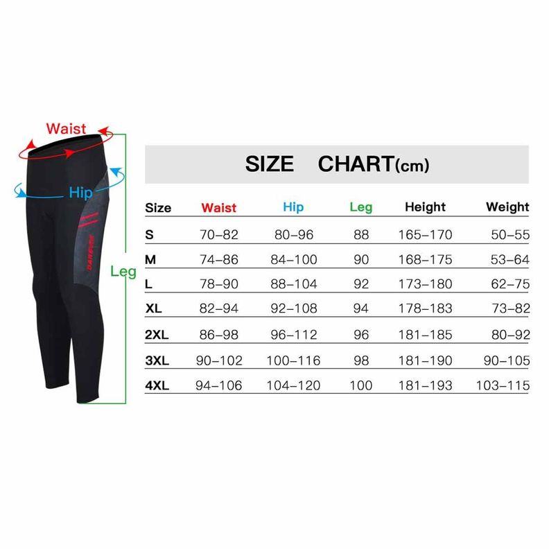 Calza Ciclismo Thermal Dvp042-8