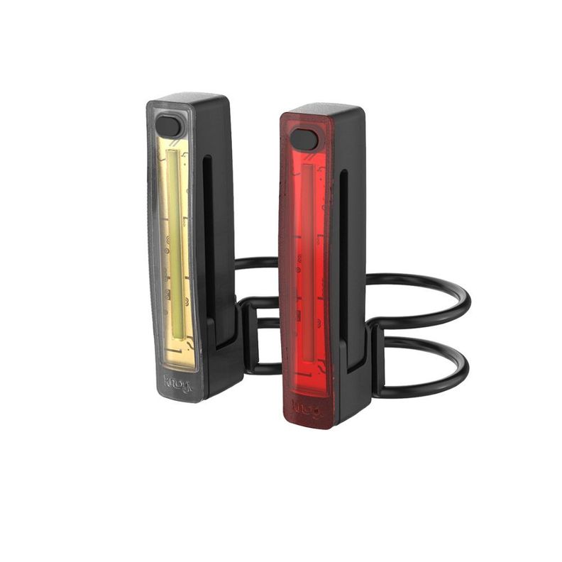 Luz Para Bicicleta Plus Black/ Twinpack Negro