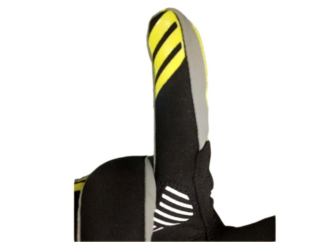 Guante Largo Touch Para Bicicleta Onweels Amarillo/negro-7