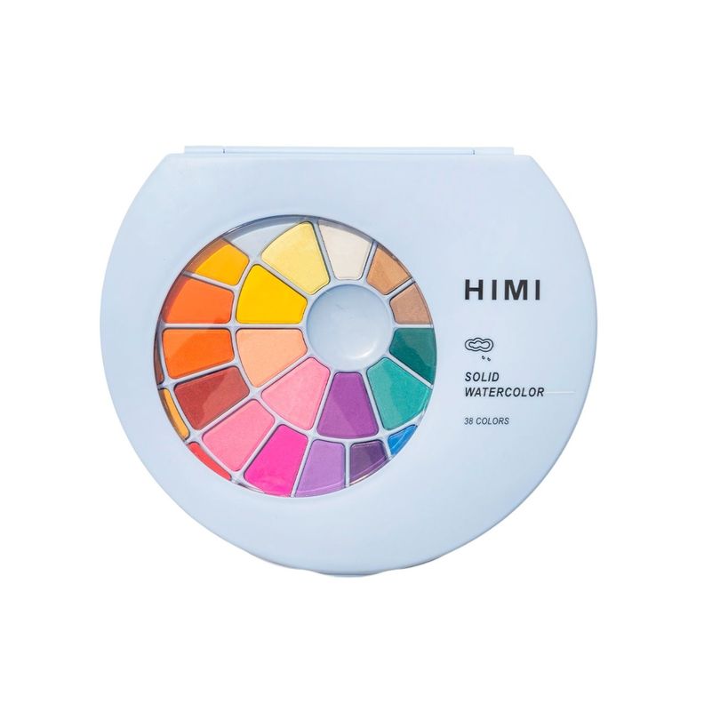HIMI Set Pintura Solida 38 Colores (Estuche Azul) Surtido