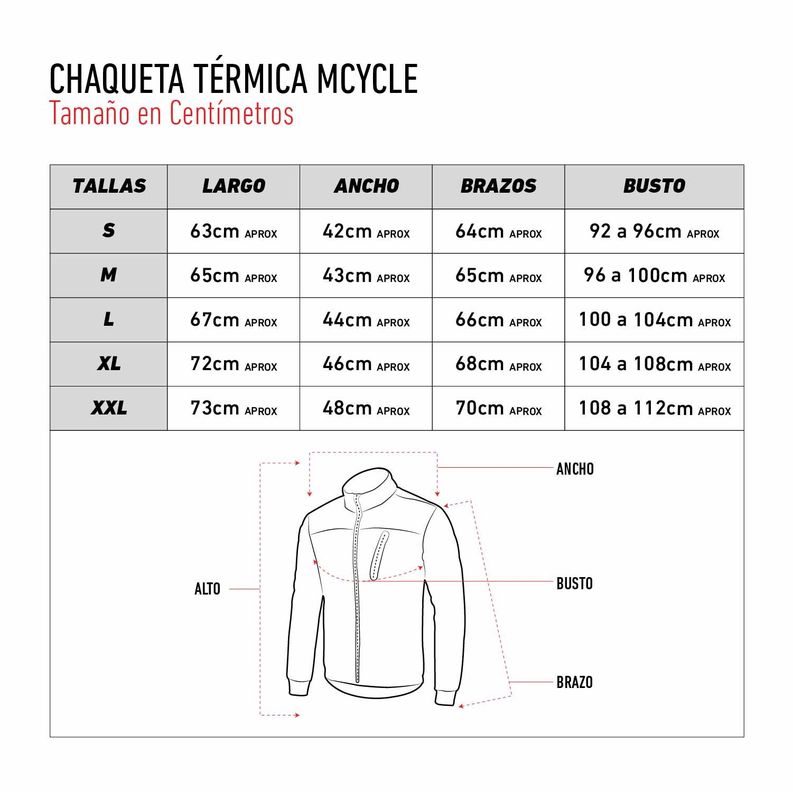 Chaqueta Termica Para Ciclismo Yellow-4