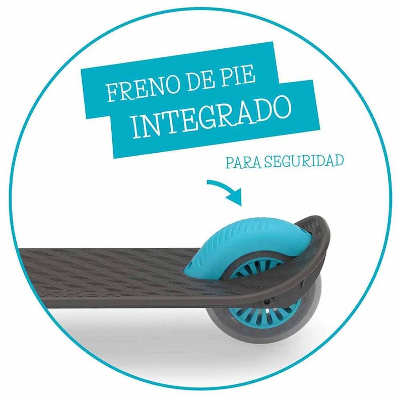 Scooter Acrobático Clásico Stunti Chillafish Azul-6