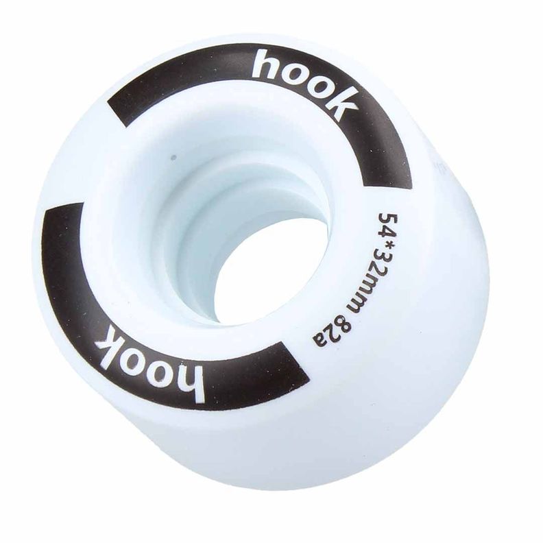 Ruedas Para Patin Hook White 54mmx32mm-2