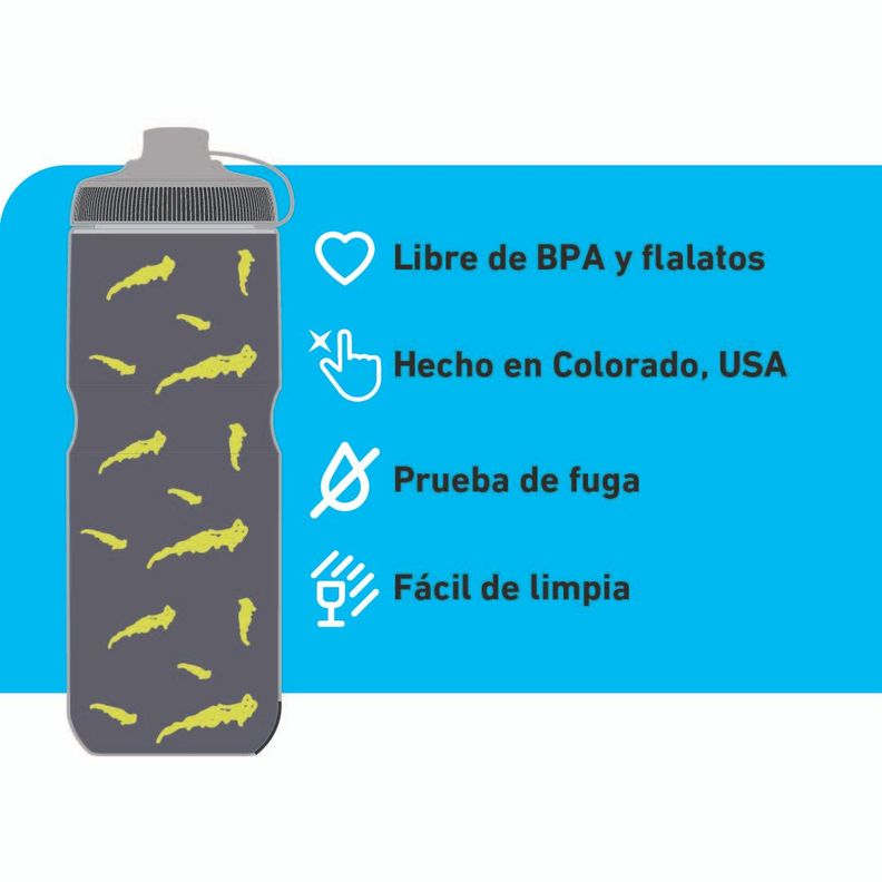 Botella De Agua Térmica Para Ciclismo 600ml Polar Bottle-2