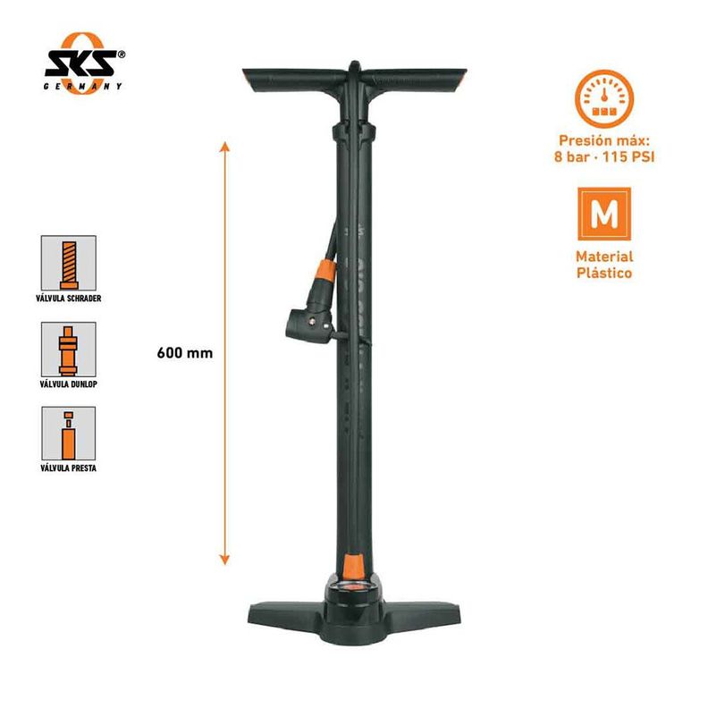 Bombin De Pie Air X Press 8.0-1