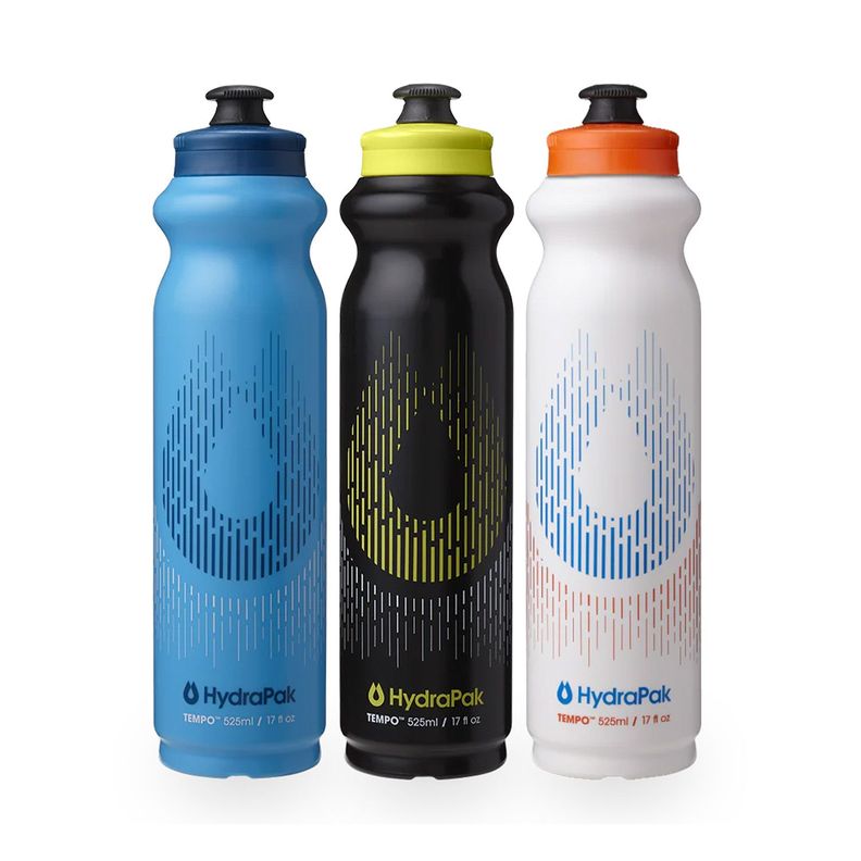 Pack 3 Botellas de Hidratacion Hydrapak Tempo Running 525ml Surtido