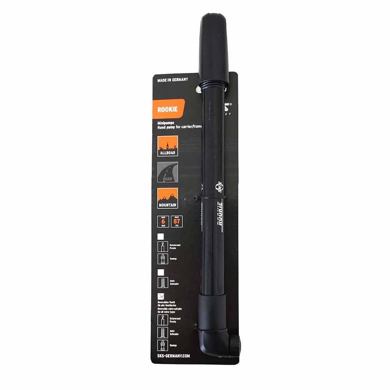 Bombin Mini Rookie -320mm De Mano Para Bicicleta Sks-0