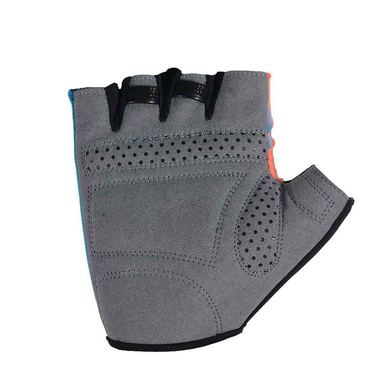 Guante Corto Onwheels Celeste/naranjo-4