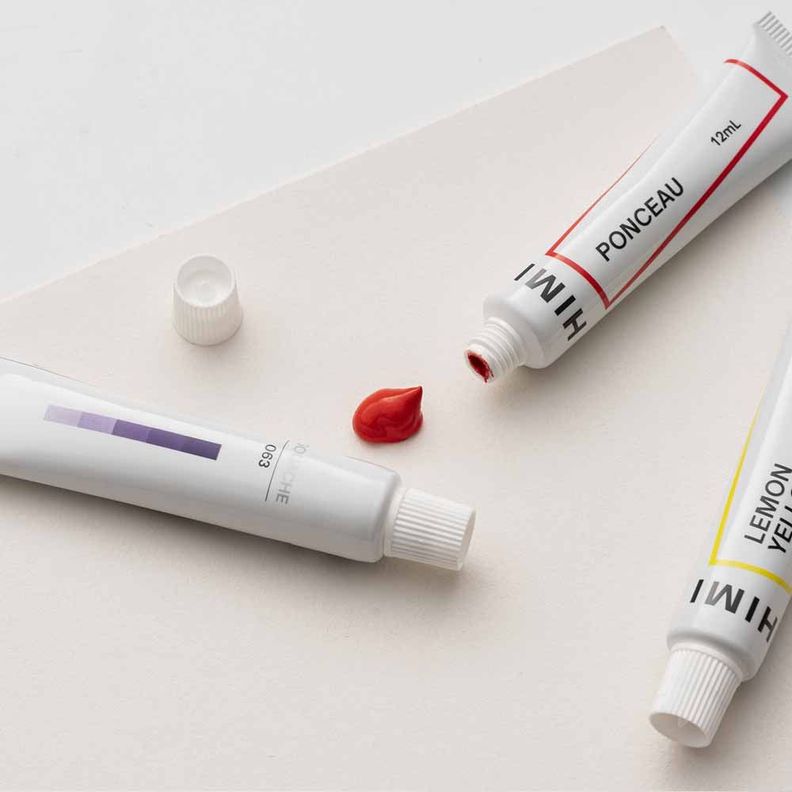 SET HIMI DE TUBO DE 24 PINTURA GOUACHE, 12ML-4