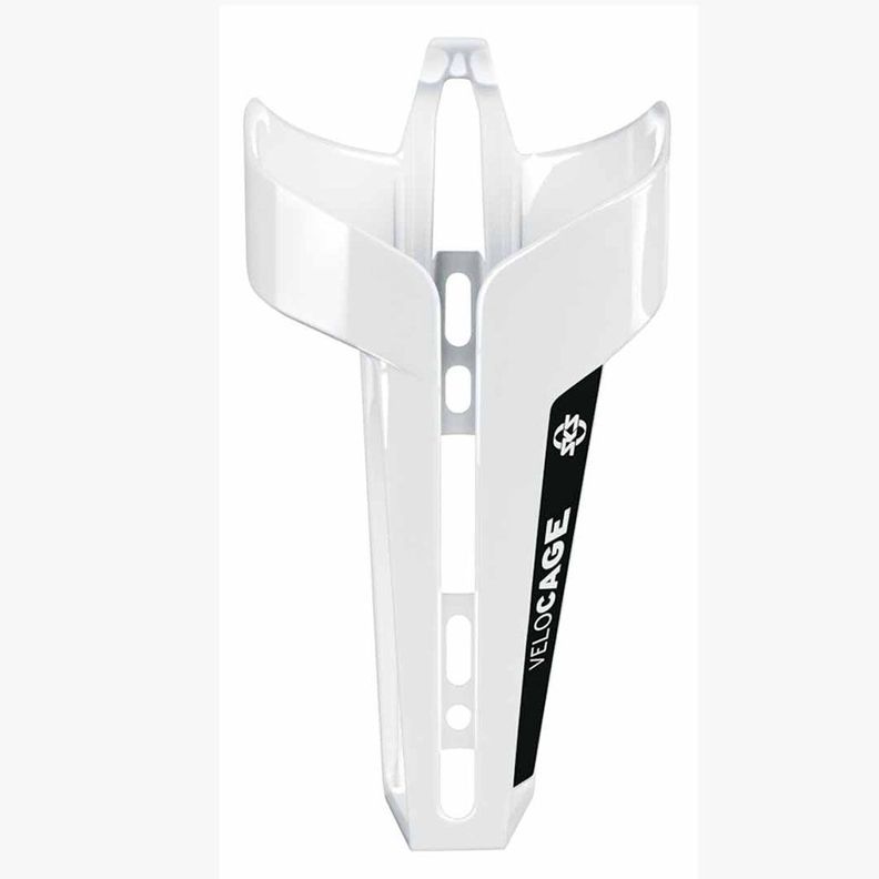 Porta Caramayola Velocage White Glossy Para Bicicleta Sks-1