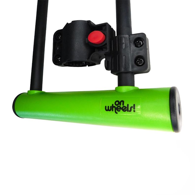 Candado U-lock Onwheels Corto Con  Soporte - Verde-3