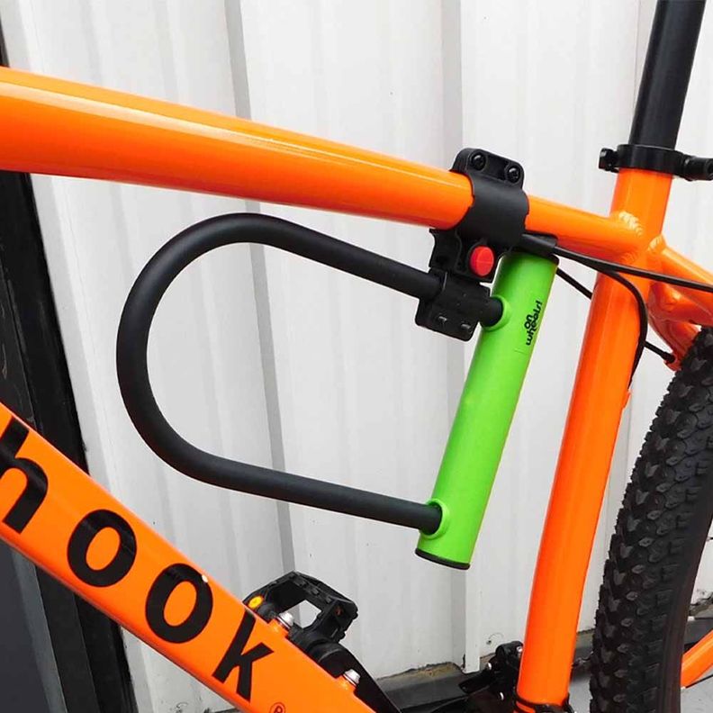 Candado U-lock Onwheels Corto Con  Soporte - Verde-7