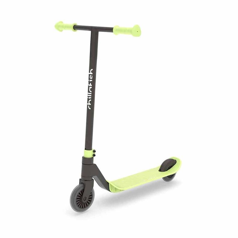 Scooter Acrobático Clásico Stunti Chillafish Verde Limon-0