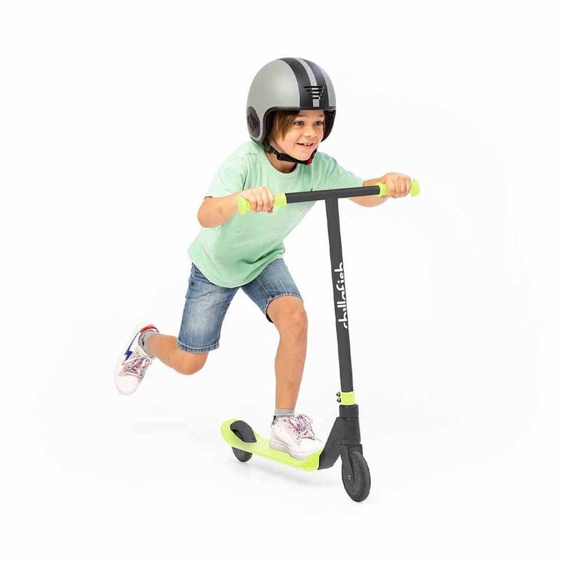 Scooter Acrobático Clásico Stunti Chillafish Verde Limon-7