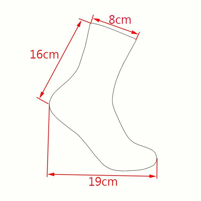 Calcetines Deportivos Mp021 Blanco Mcycle-1