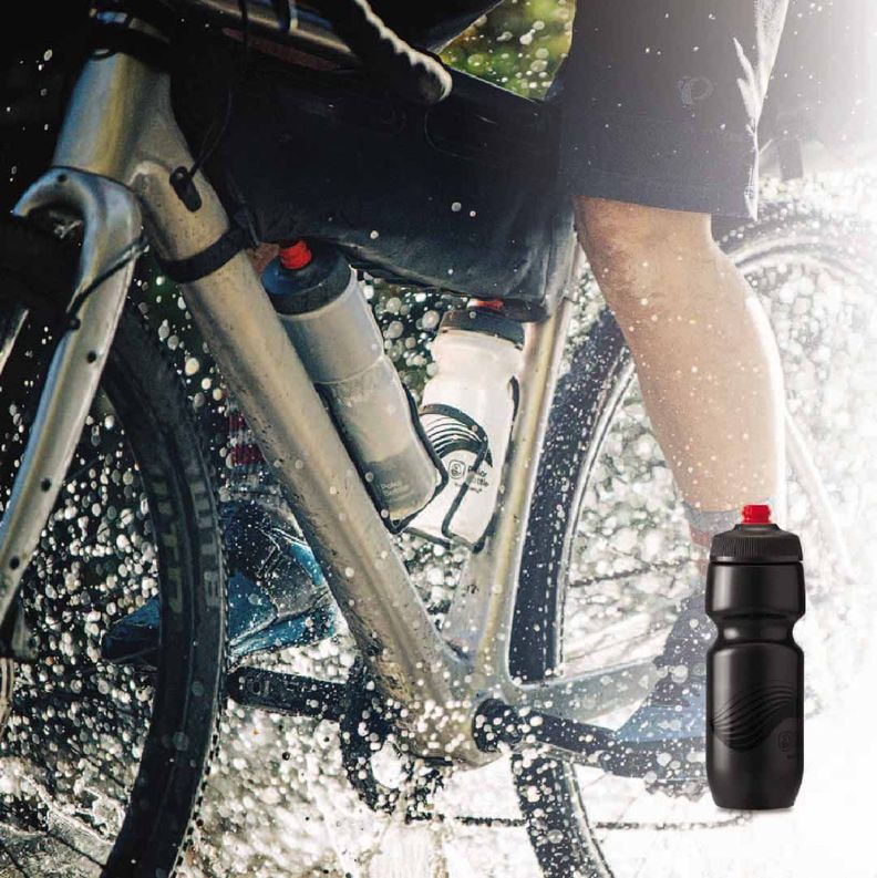 Botella De Agua Para Ciclismo 24oz/700ml Wave Polar Bottle-4