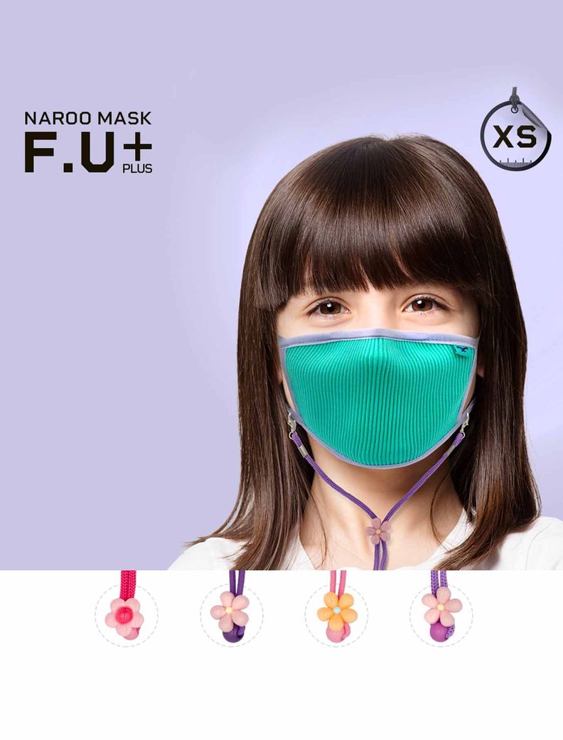 Mascara Filtrante Lavable Niños Fu+ Aqua -xs Naroo Mask-4