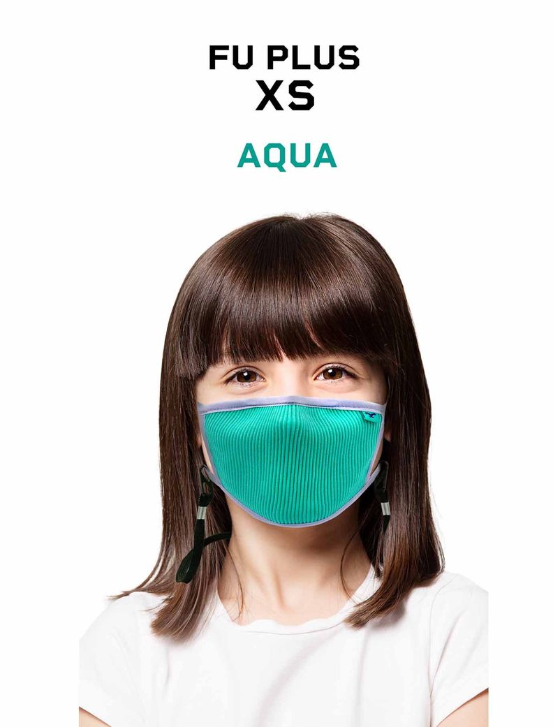 Mascara Filtrante Lavable Niños Fu+ Aqua -xs Naroo Mask-5