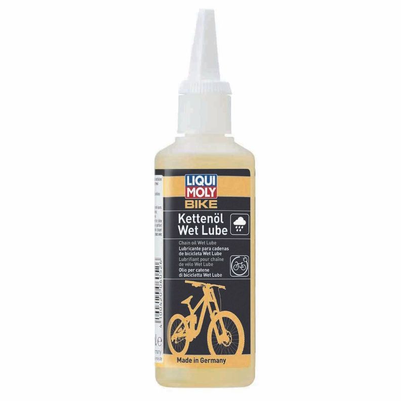 Aceite De Bicicleta Bike Kettenol Wet Lube Liqui Moly 100ml Blanco