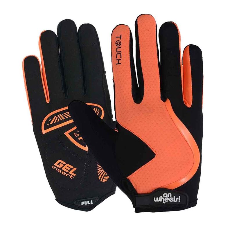 Guante Largo Touch Onweels Naranjo/negro-0