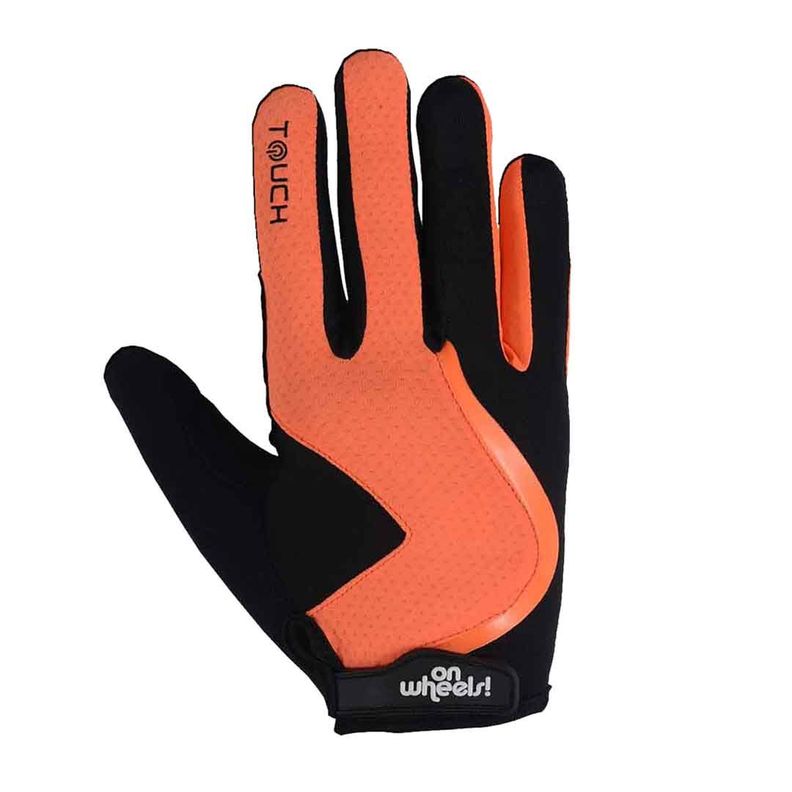 Guante Largo Touch Onweels Naranjo/negro-1