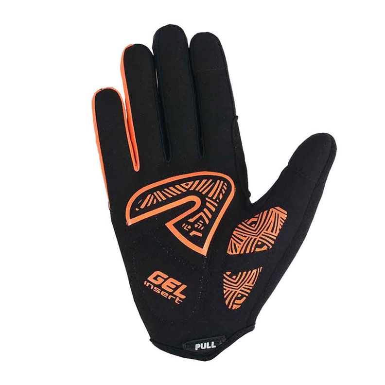 Guante Largo Touch Onweels Naranjo/negro-2