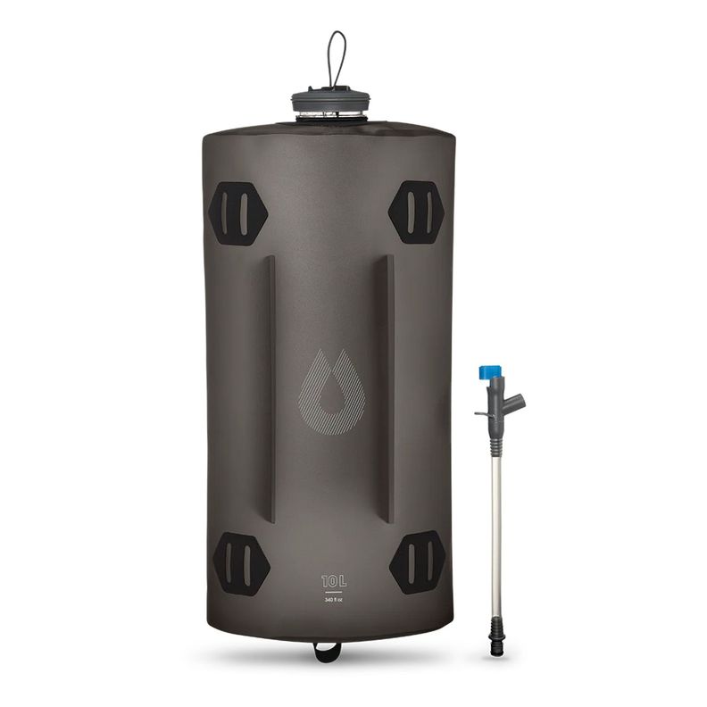 Botella Flexible Hydrapak Seeker 10 Litros Mammoth Grey Gris