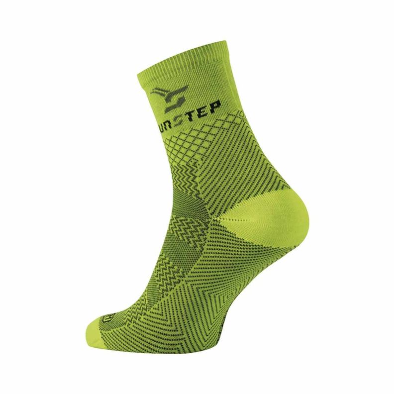 Calcetines Funstep Pro Evo Trail 04 Amarillo Fluor  Xl 44-47-3
