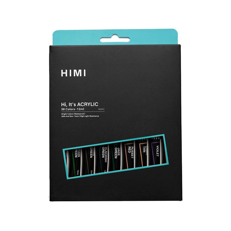 Set himi de tubo acrilico 12 ml - 36 colores Surtido