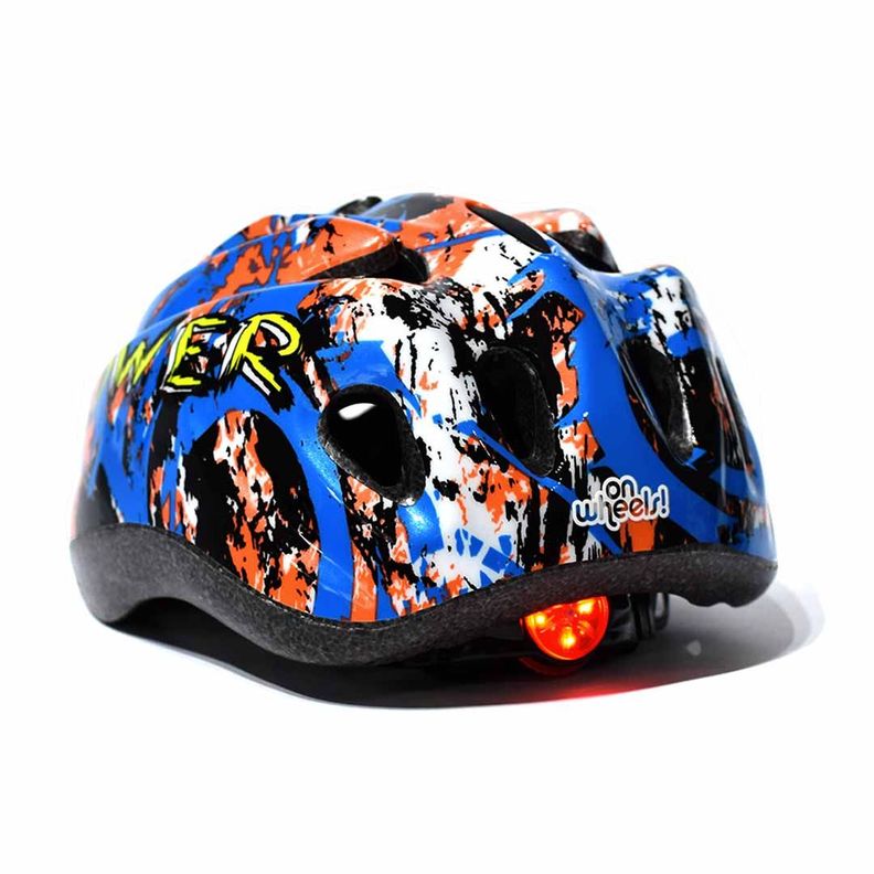 Casco De Ciclismo Sport On Wheels Para Niños Blue-4