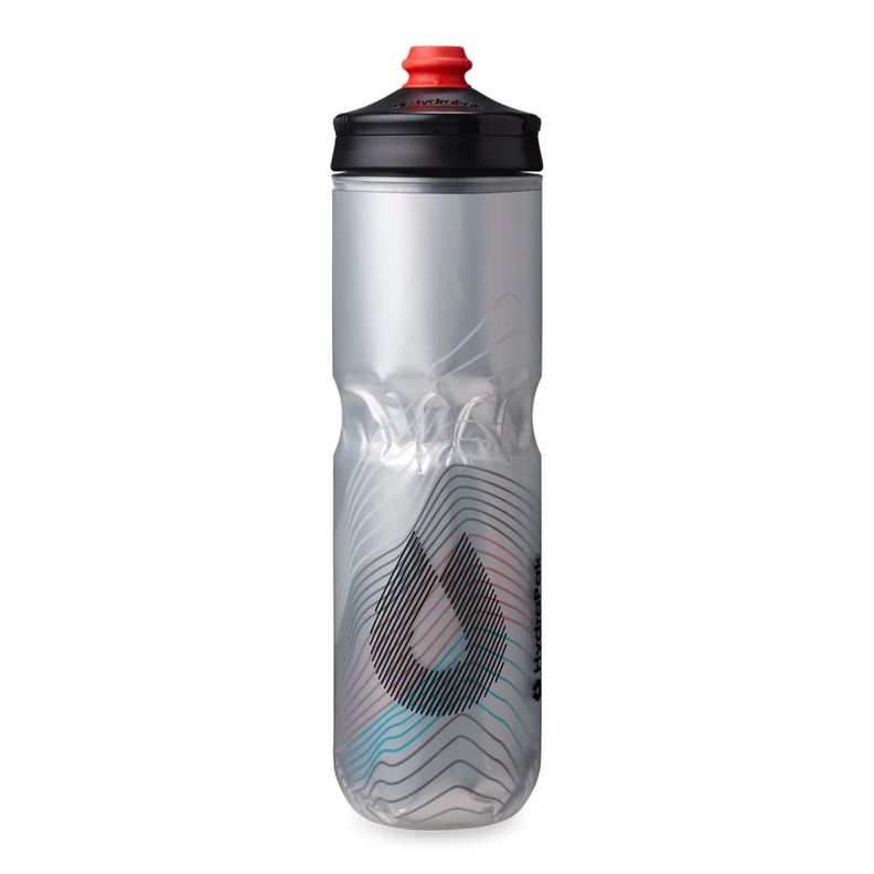Botella Hydrapak Surge Antiderrame 700ml Ascent Silver Plata
