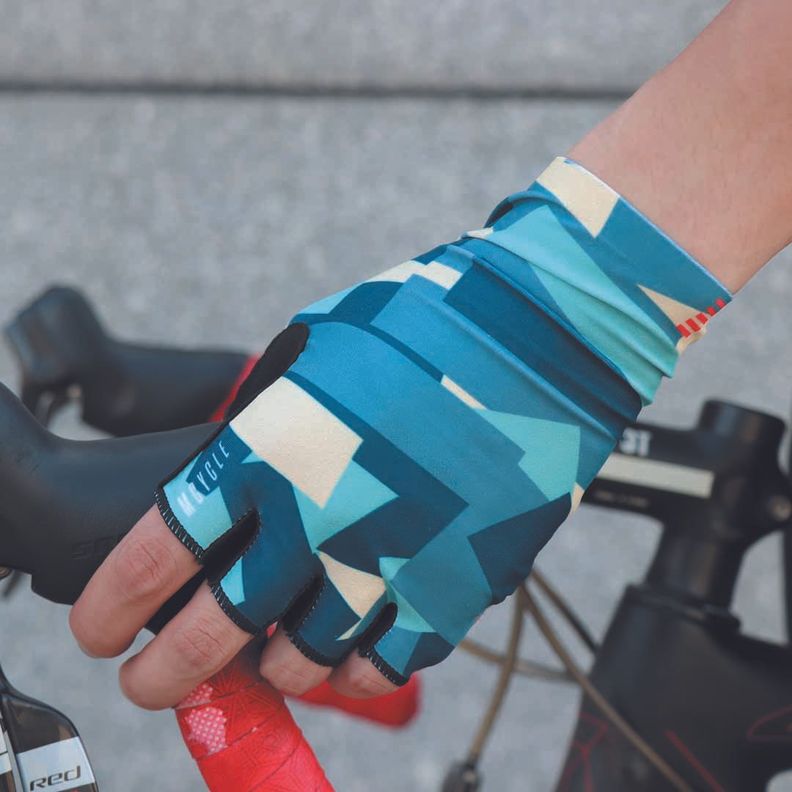 Guante Para Bicicleta Corto Mcycle Colourful-8