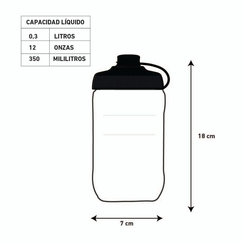 Botella De Agua Térmica Para Ciclismo 350ml Polar Bottle-3